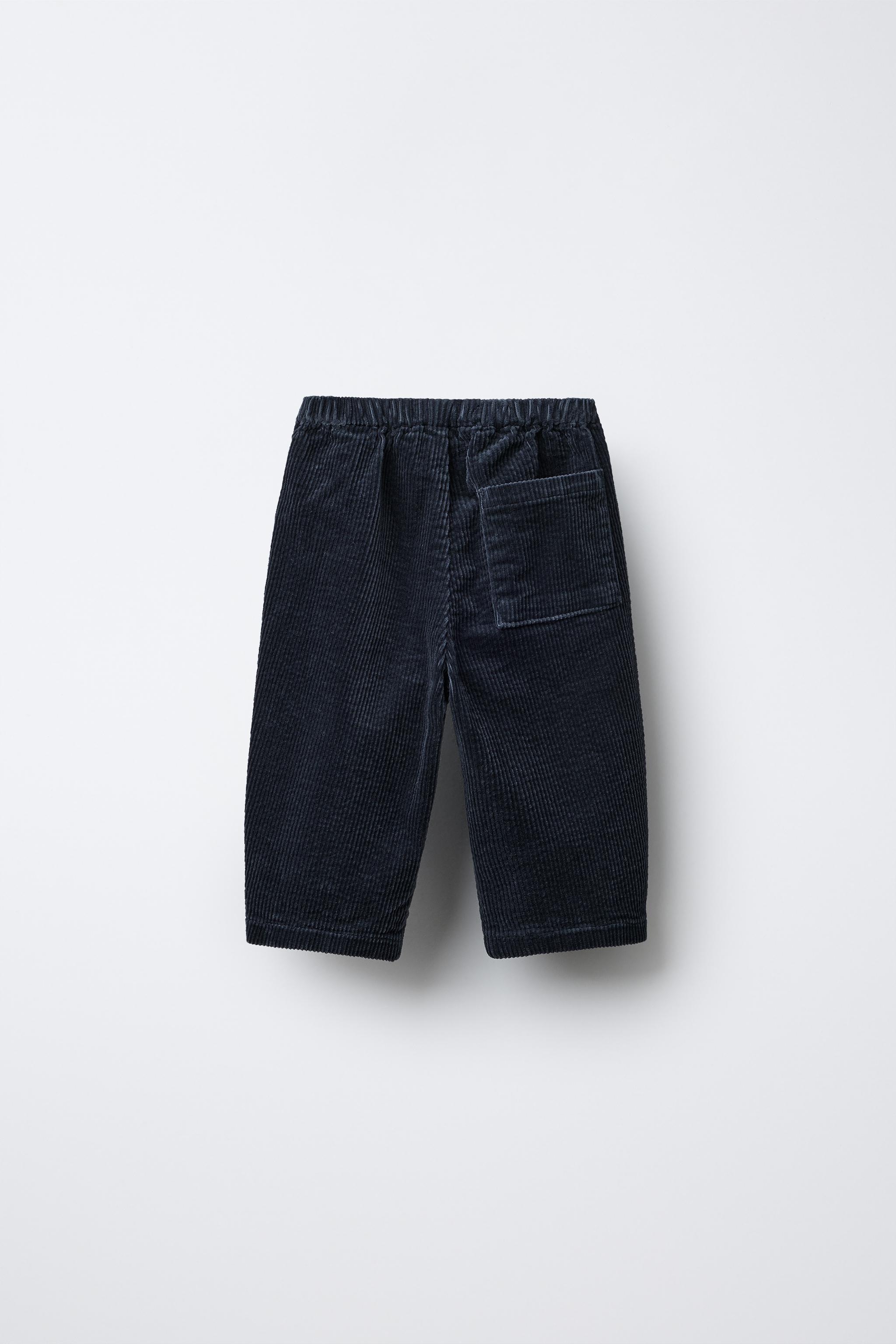 PANTALON EN VELOURS CÔTELÉ